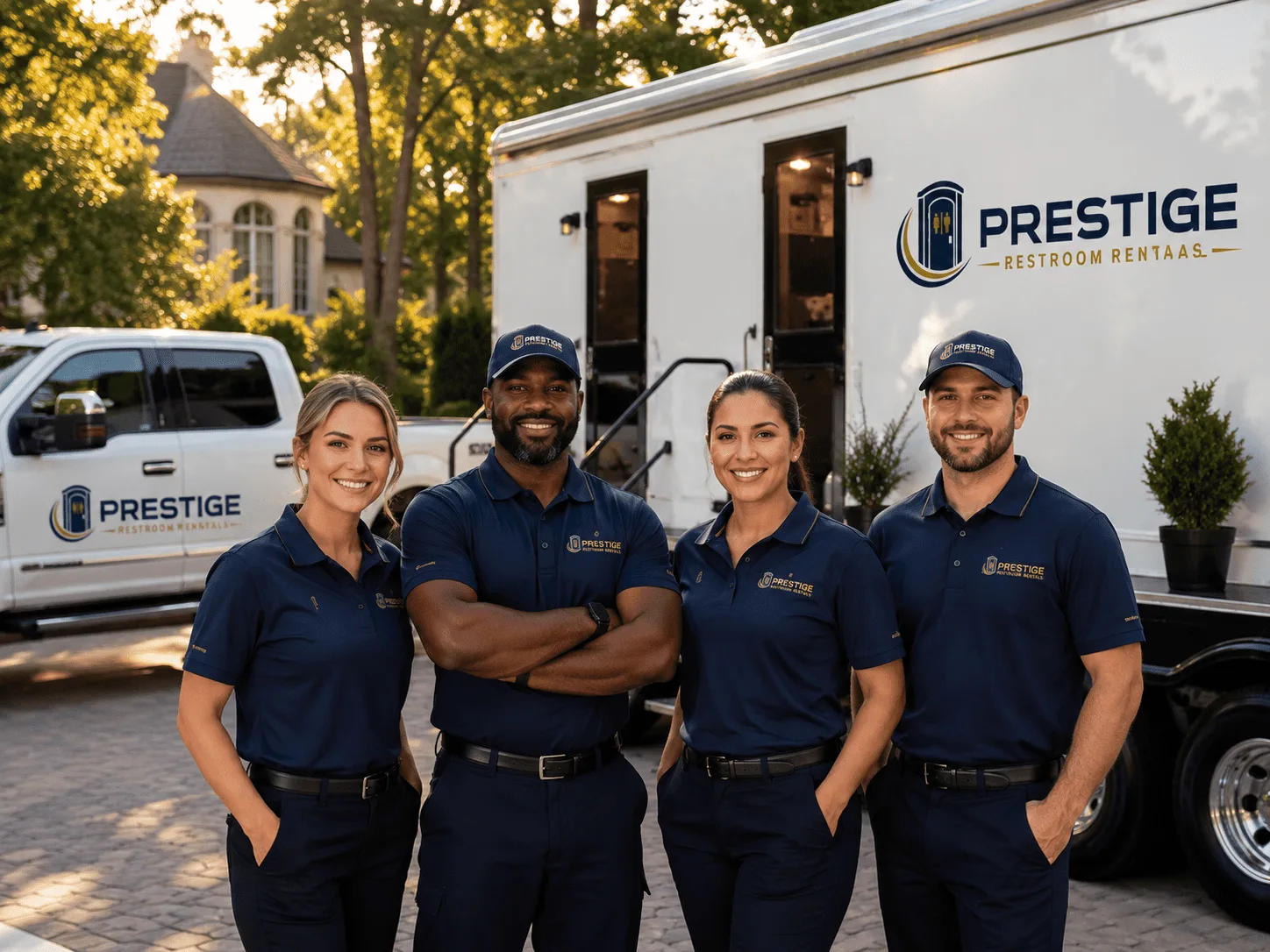 Trusted Luxury Portable Restrooms company in Minster, OH